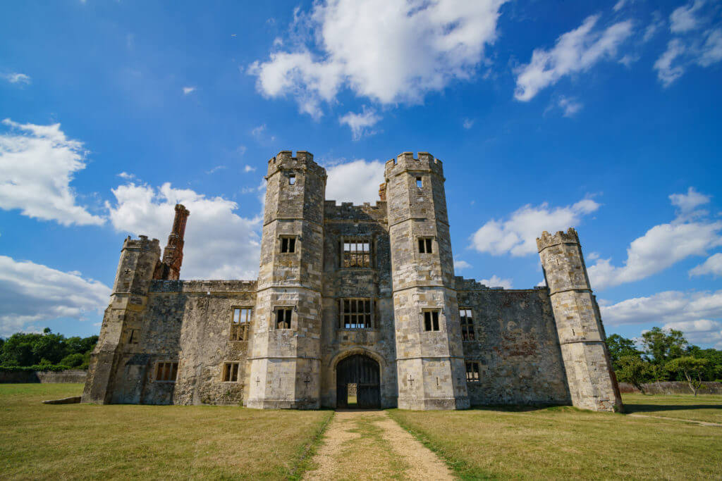 The historical runis - Titchfield Abbey at Titchfield, United Kingdom