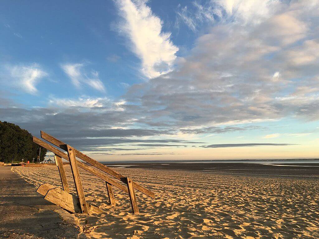 Beach on the Isle of Wight