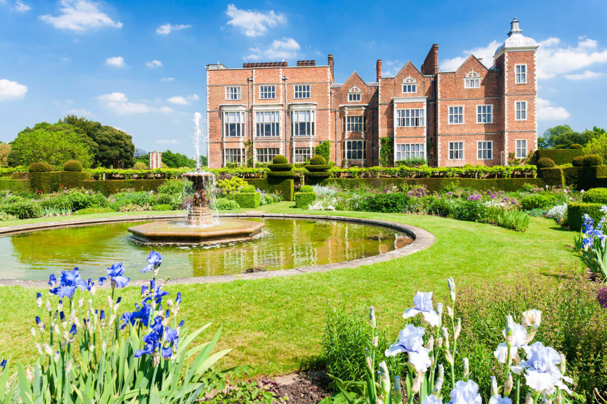 Hatfield House with garden, Hertfordshire, England