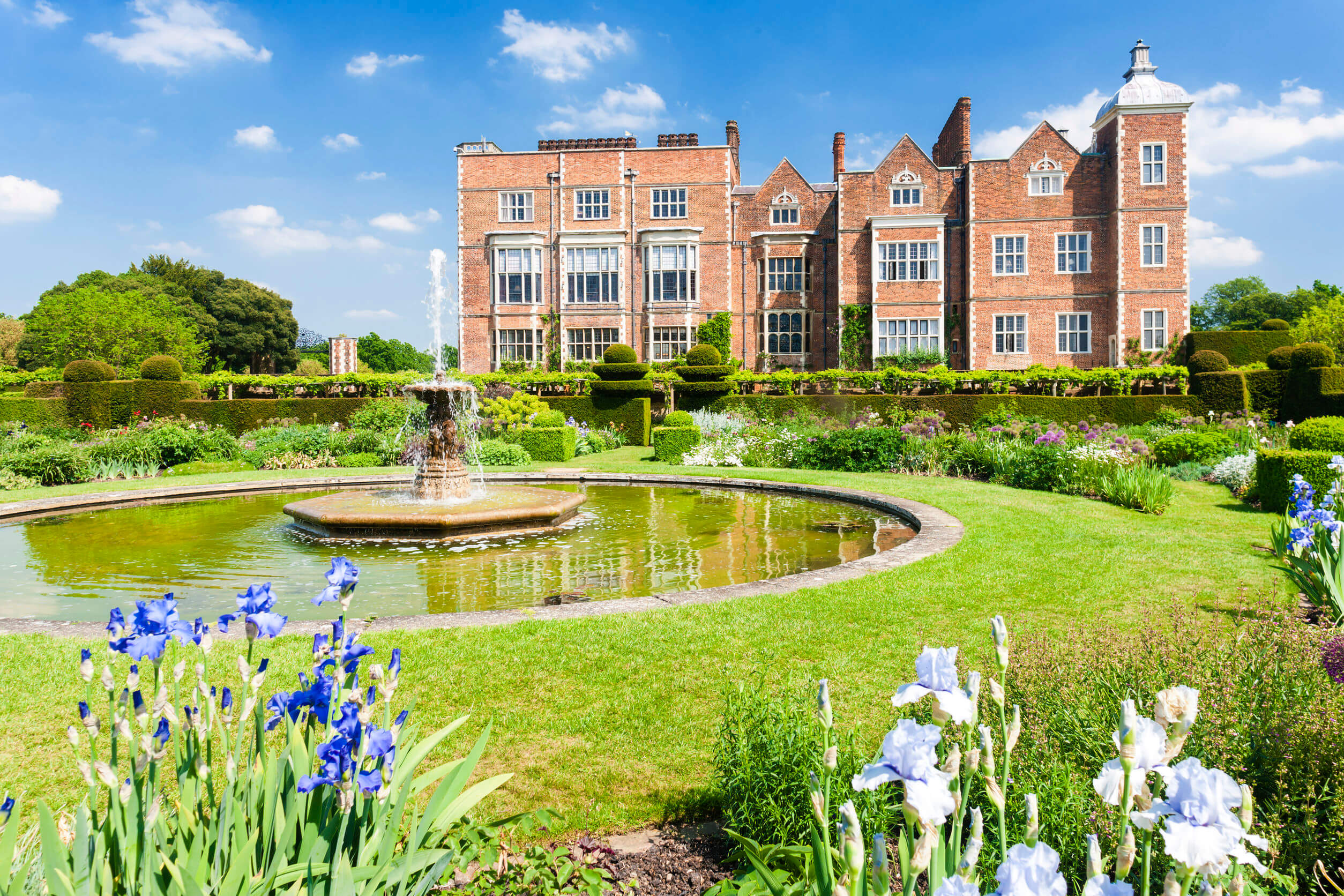 Hatfield House with garden, Hertfordshire, England