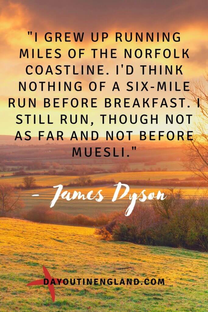 england quote from James Dyson