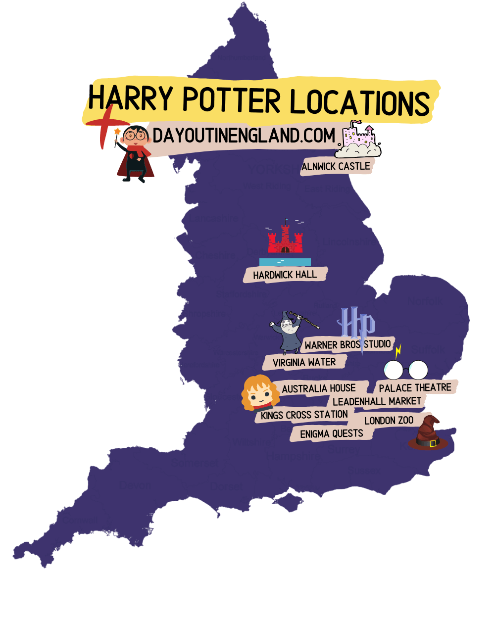 Harry Potter Locations England