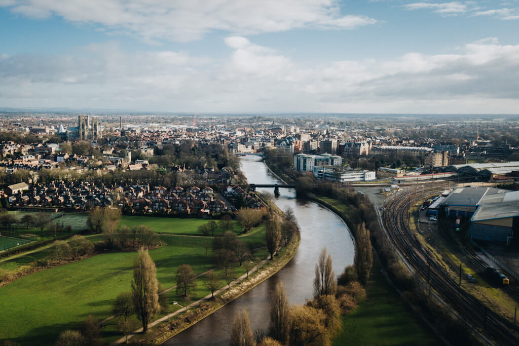 Views over York