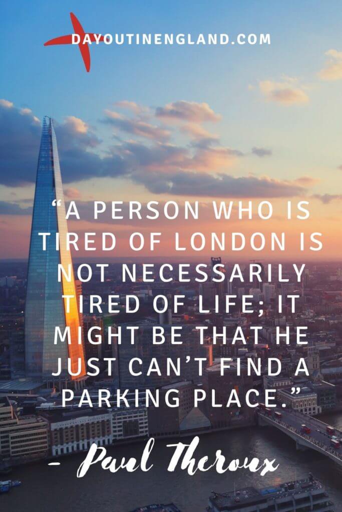 London day out quote