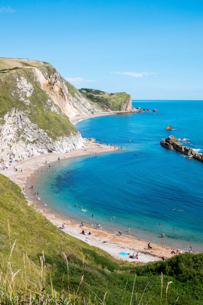 Durdle Door, Dorset in UK, Jurassic Coast World Heritage Site