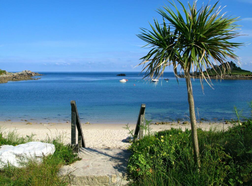 old town beach in st. mary's, isles of scilly.