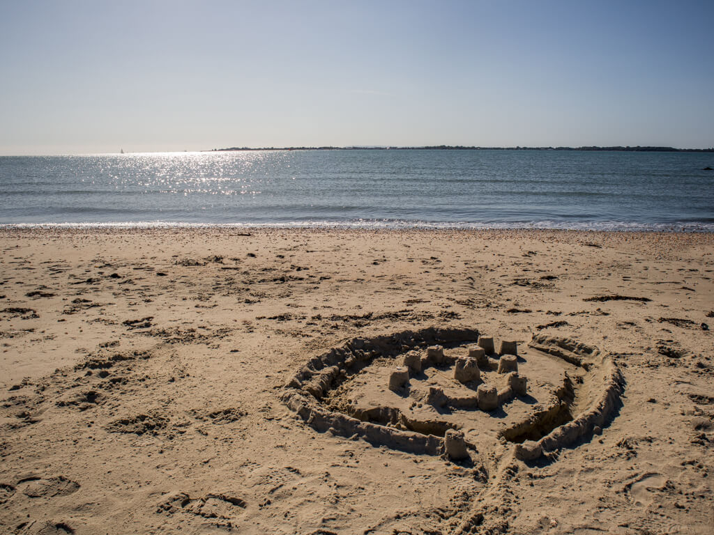 Beach of Thorney Island 