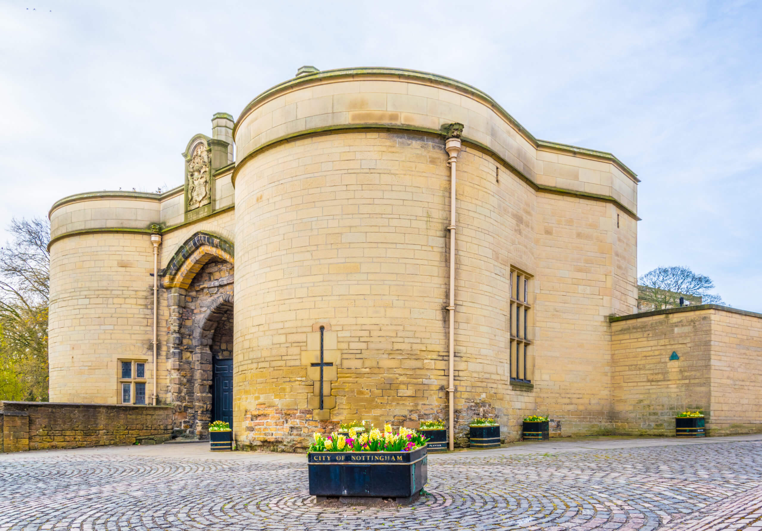 the Nottingham castle, England