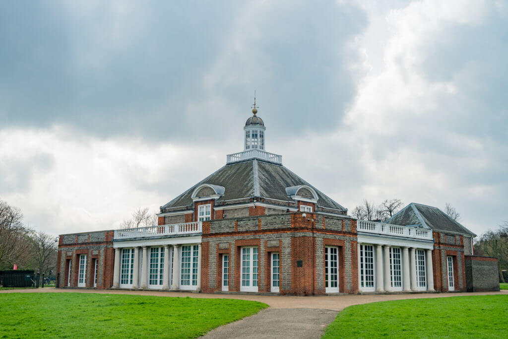 Serpentine Gallery in Hyde Park at London, United Kingdom