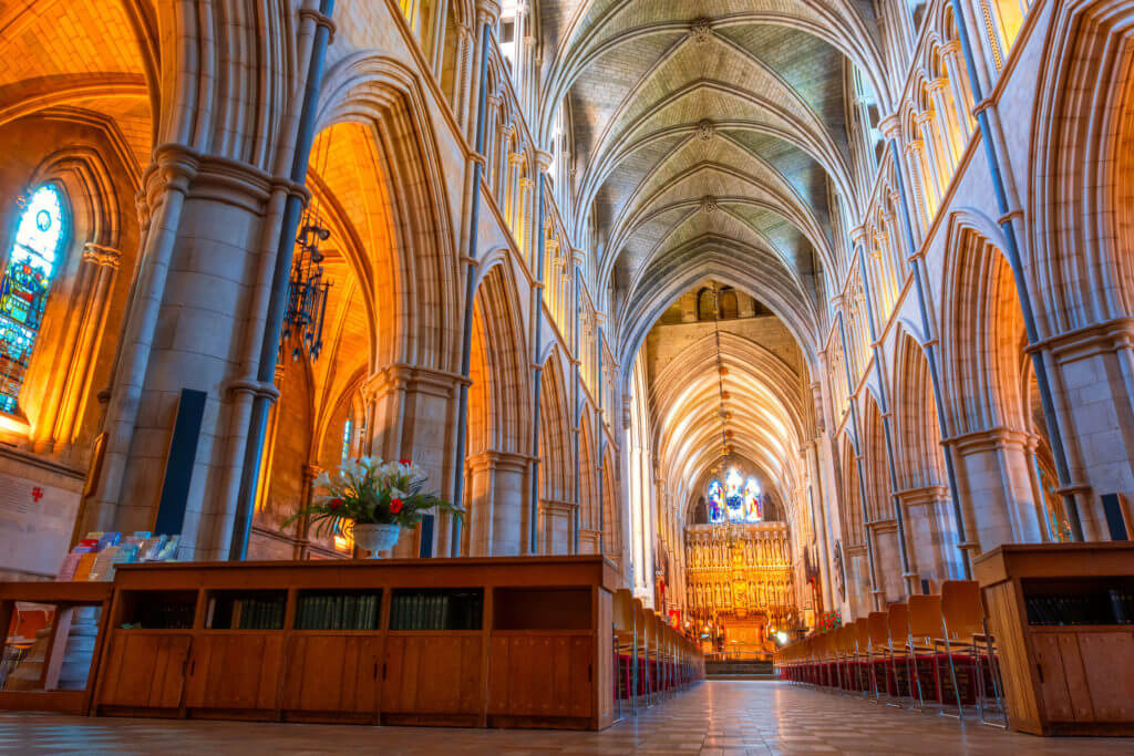 Southwark Cathedral has been a place of Christian worship for more than 1,000 years, but the architecure was reconstructed in late 19th-century