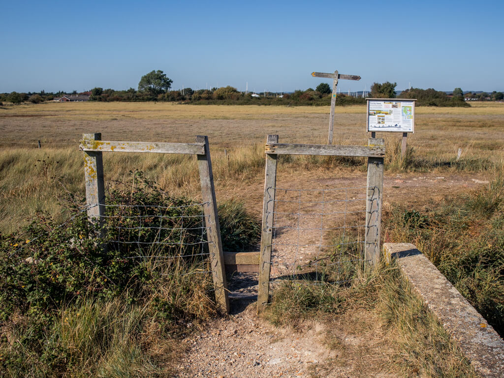 Walking round Thorney Island 