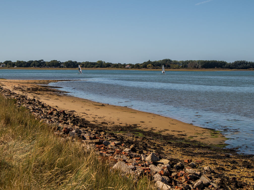 Walking round Thorney Island