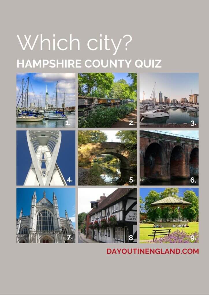 Cities in Hampshire