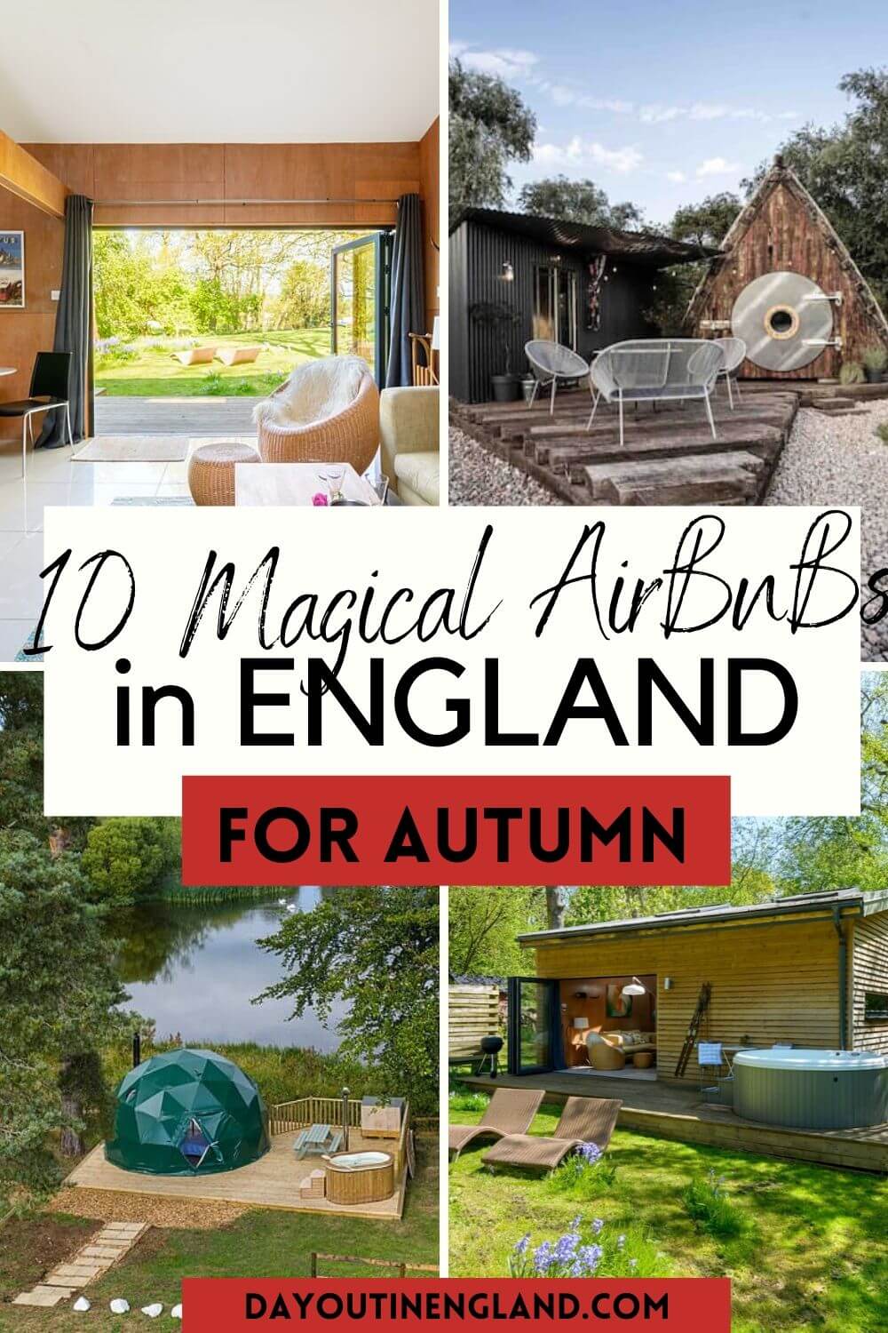 10 MAGICAL Airbnbs in England to Book ASAP Day Out in England