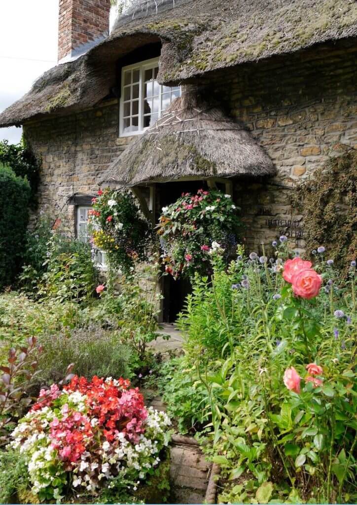 Thatched cottages