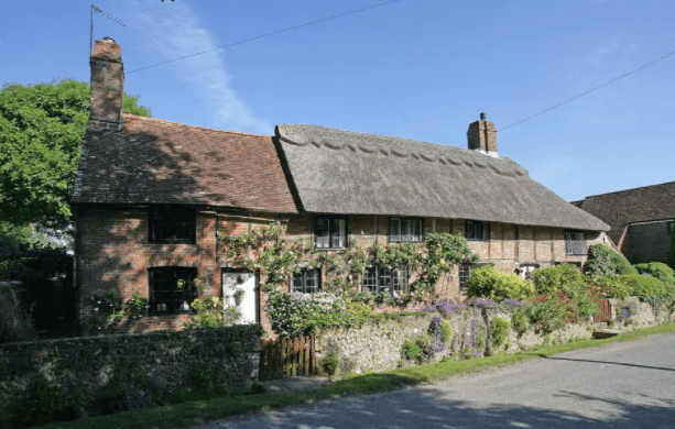 thatched cottage