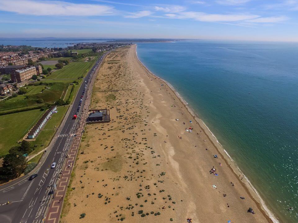 walking the southsea coast