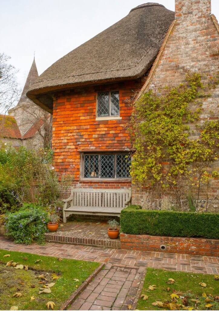 thatched cottages