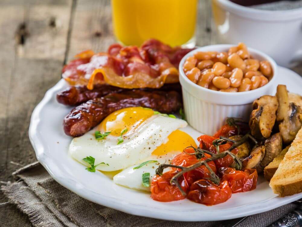 England food breakfast