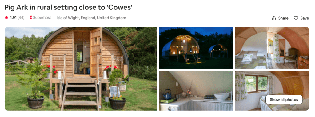 glamping isle of wight