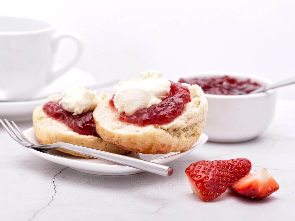 cream tea english food