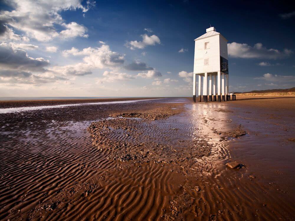 Burnham on Sea beach for the day