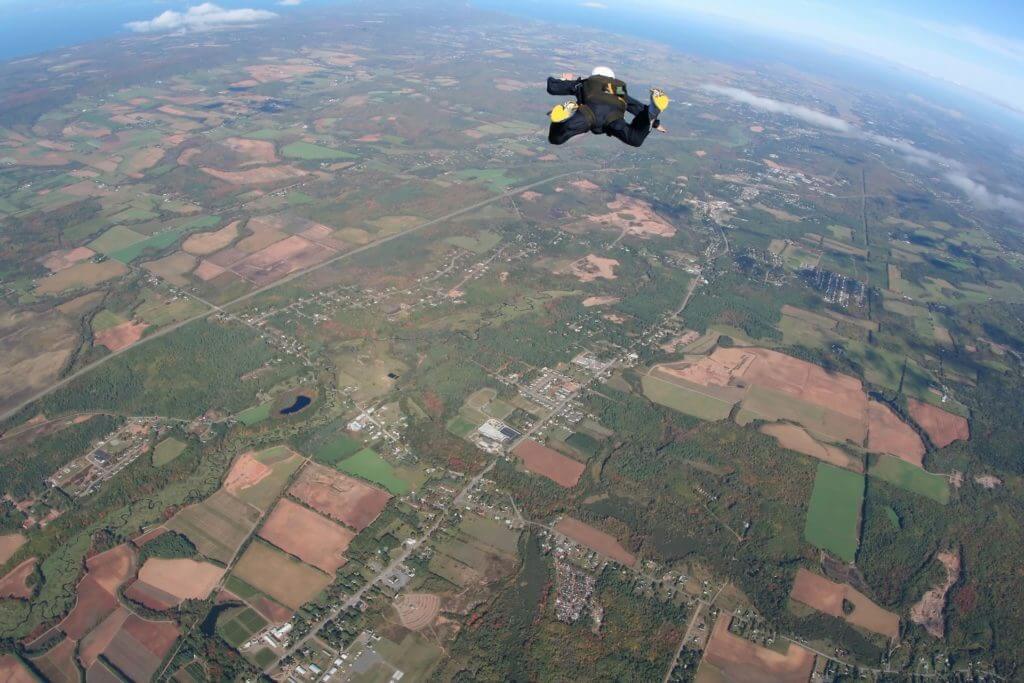 best places to go skydiving in england