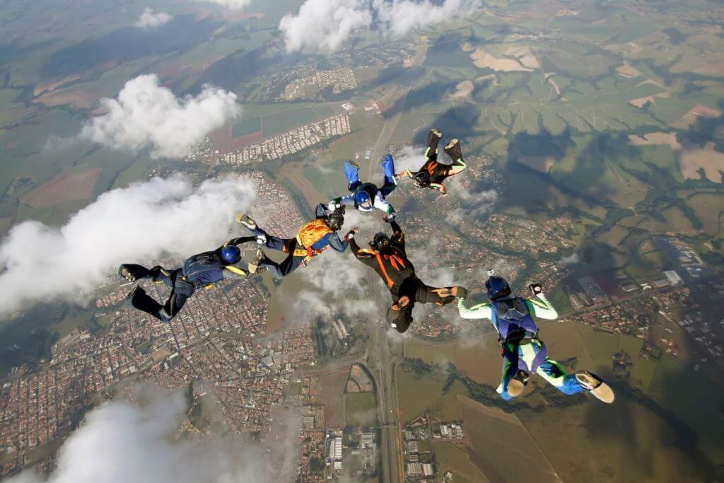 England skydiving