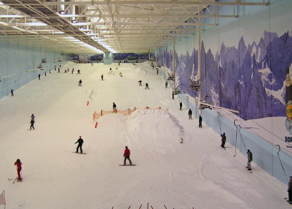 Best indoor ski slopes