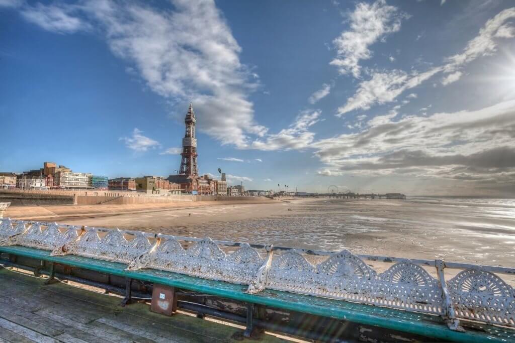 Tower in blackpool