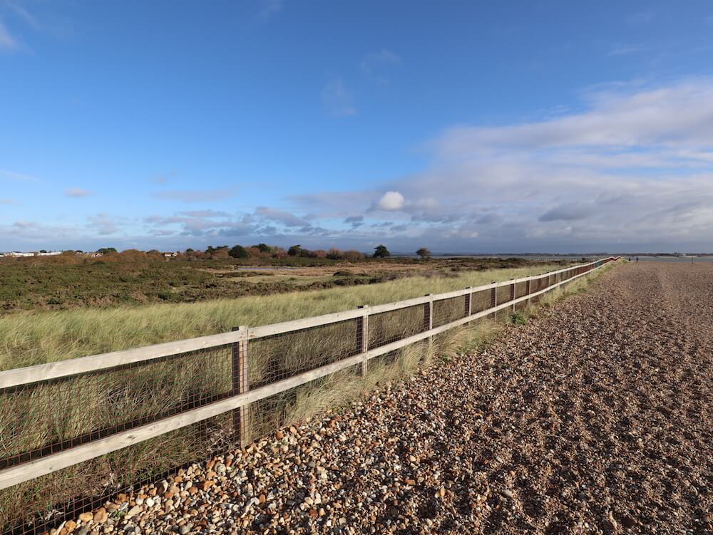 Walking at Sandy Point