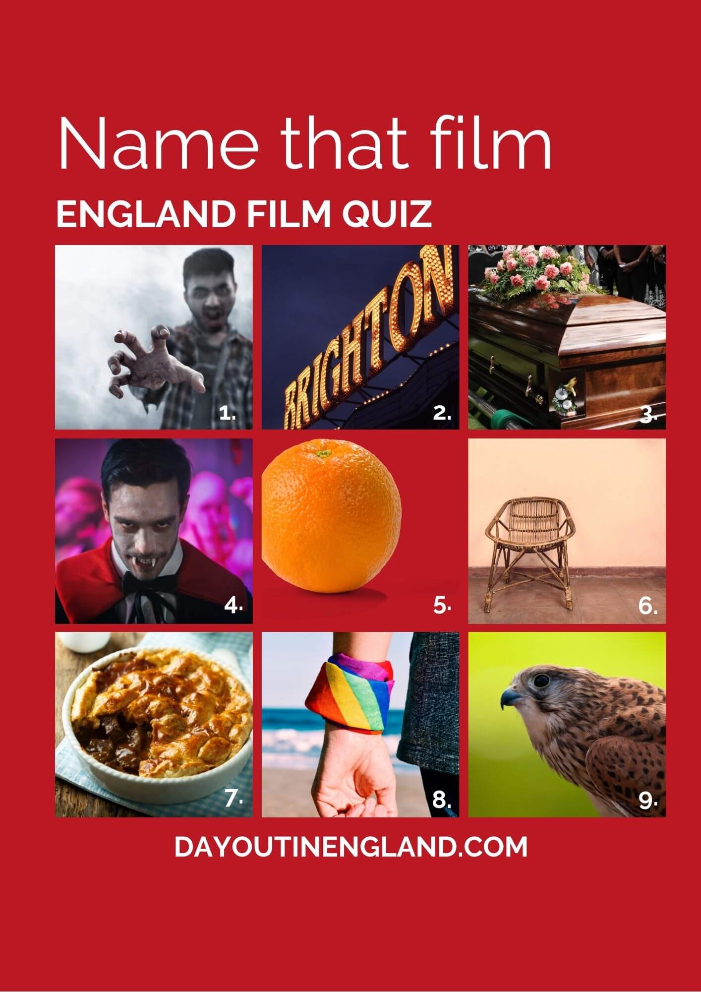 Big England Film Quiz 50 Questions And Answers Picture Round Day Out In England 7680