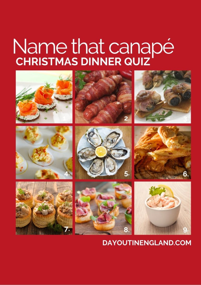 The BIG English Christmas Dinner Quiz 50 Questions Day