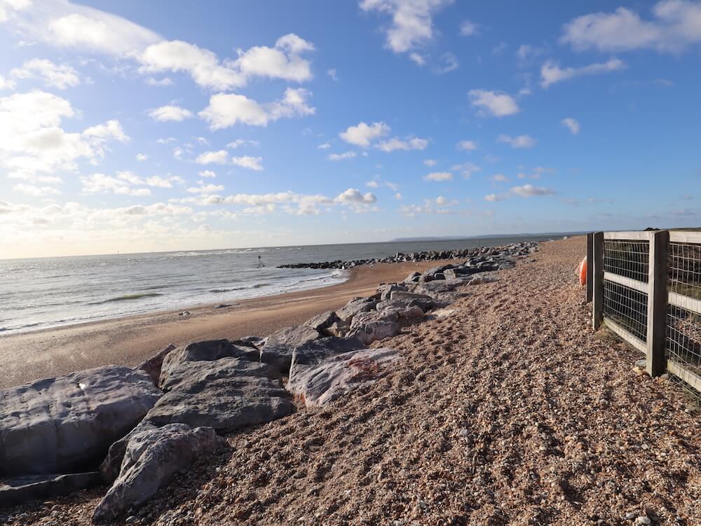 Walking on Hayling Island 