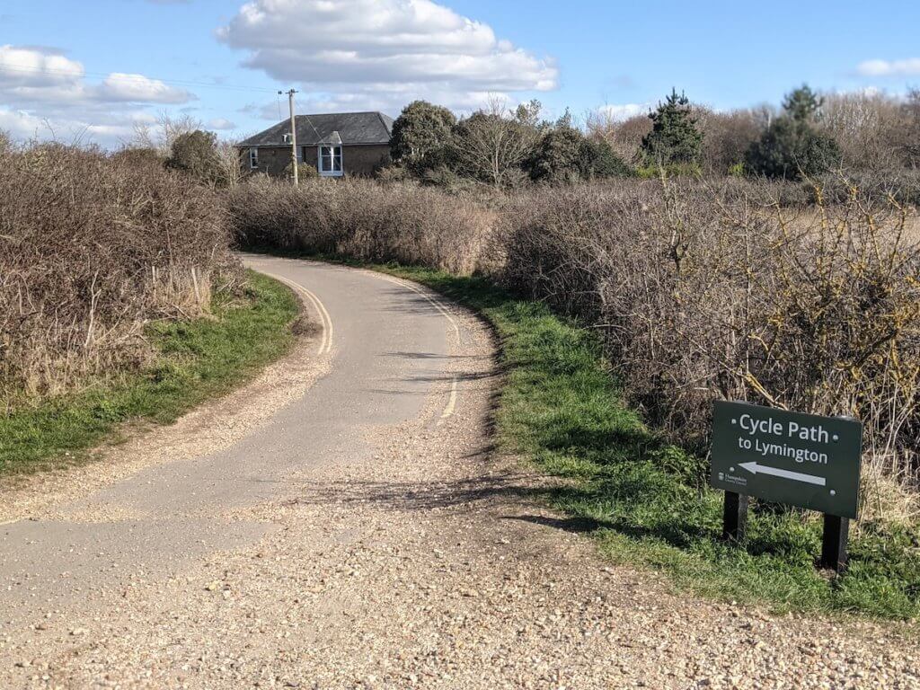 Cycling Solent Way 