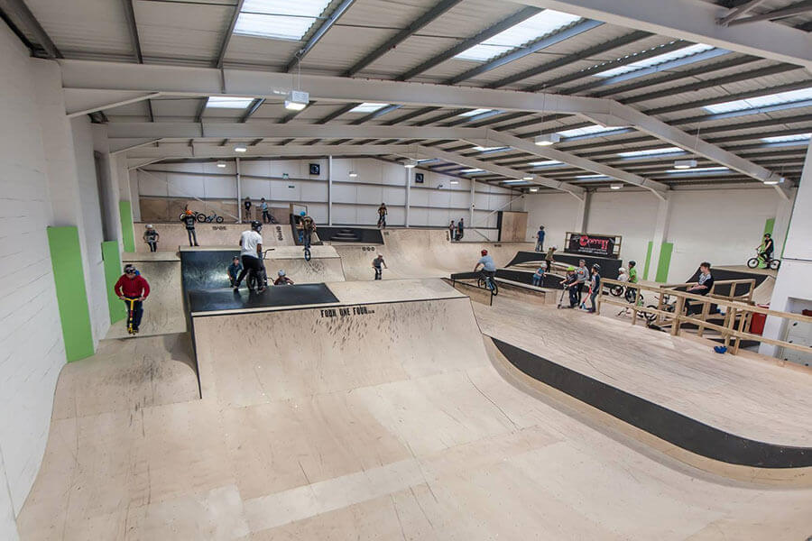 Bmx indoor 2025 park near me