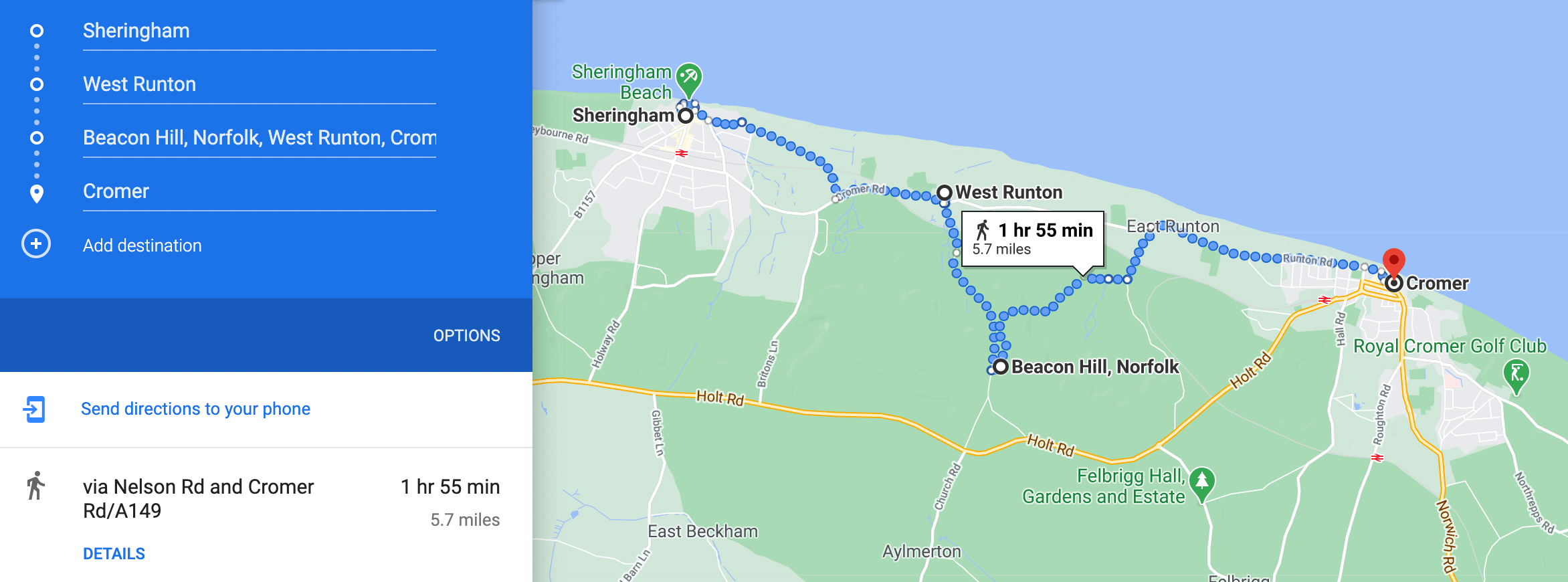Norfolk Coastal Path