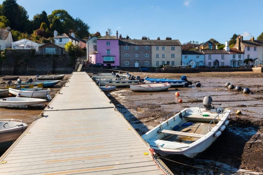 pretty devon villages