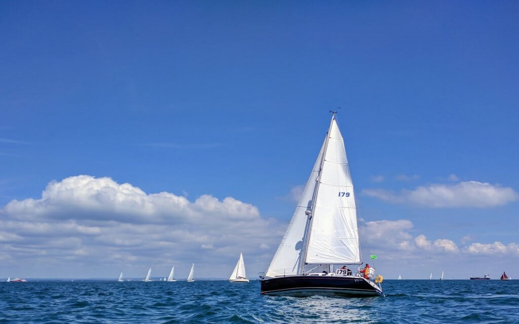 Sailing in England