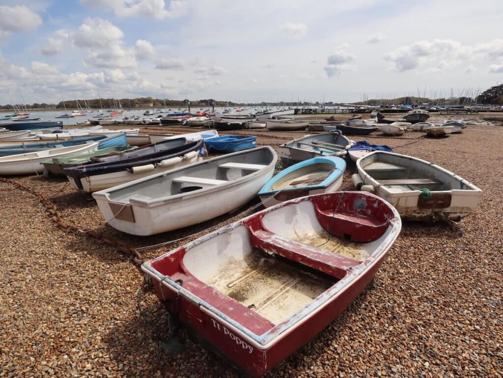 Boats in Chichester Harbour