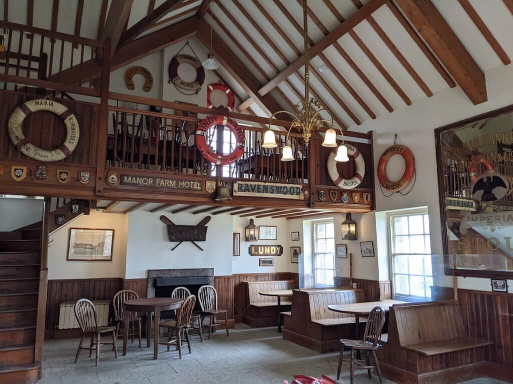 pub on lundy island