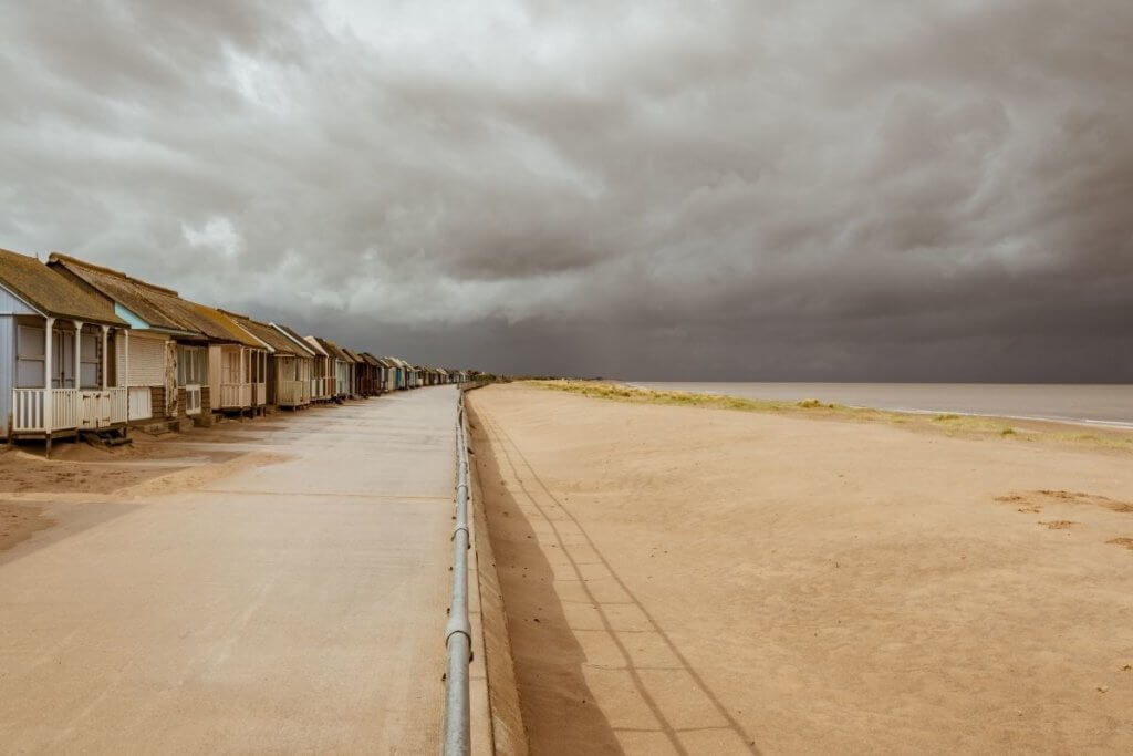 Beach in Lincolnshire