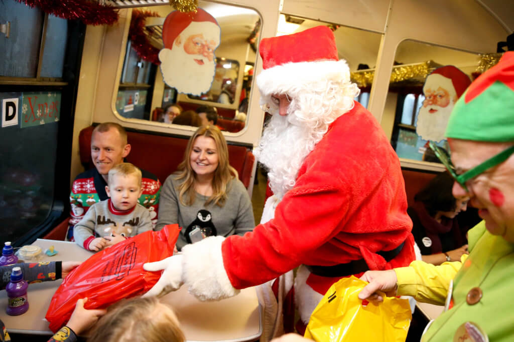 santa visits lancashire