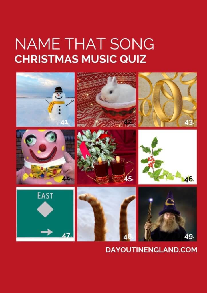 BIG English Christmas Music Quiz + Picture Round (50 Questions ...