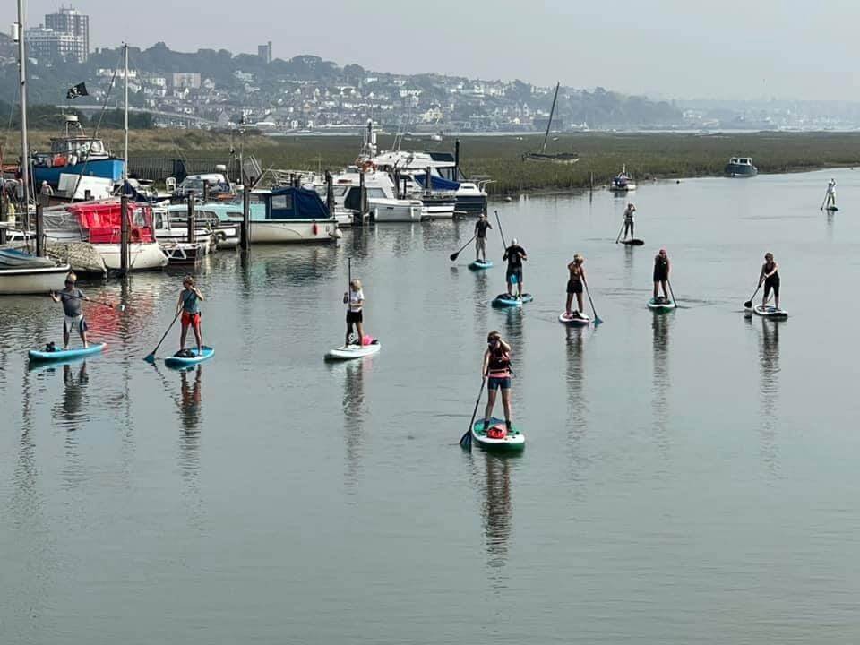 Essex paddle boarding