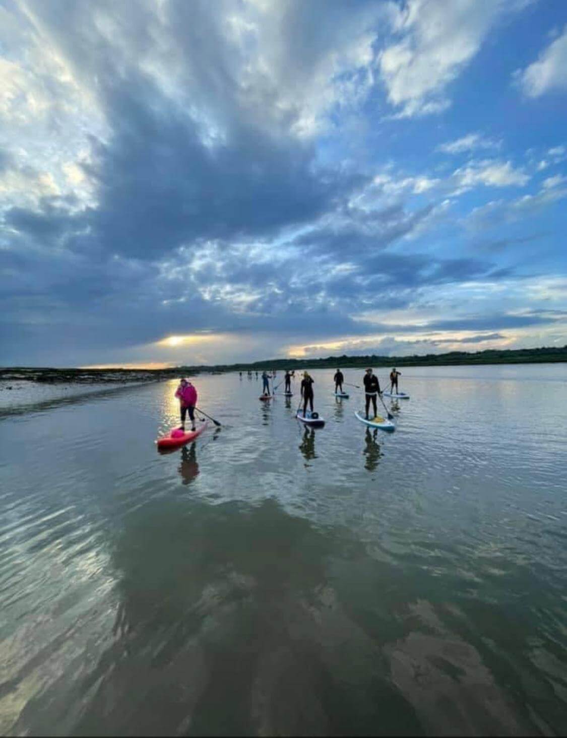 Paddle boarding at Two Tree Loop