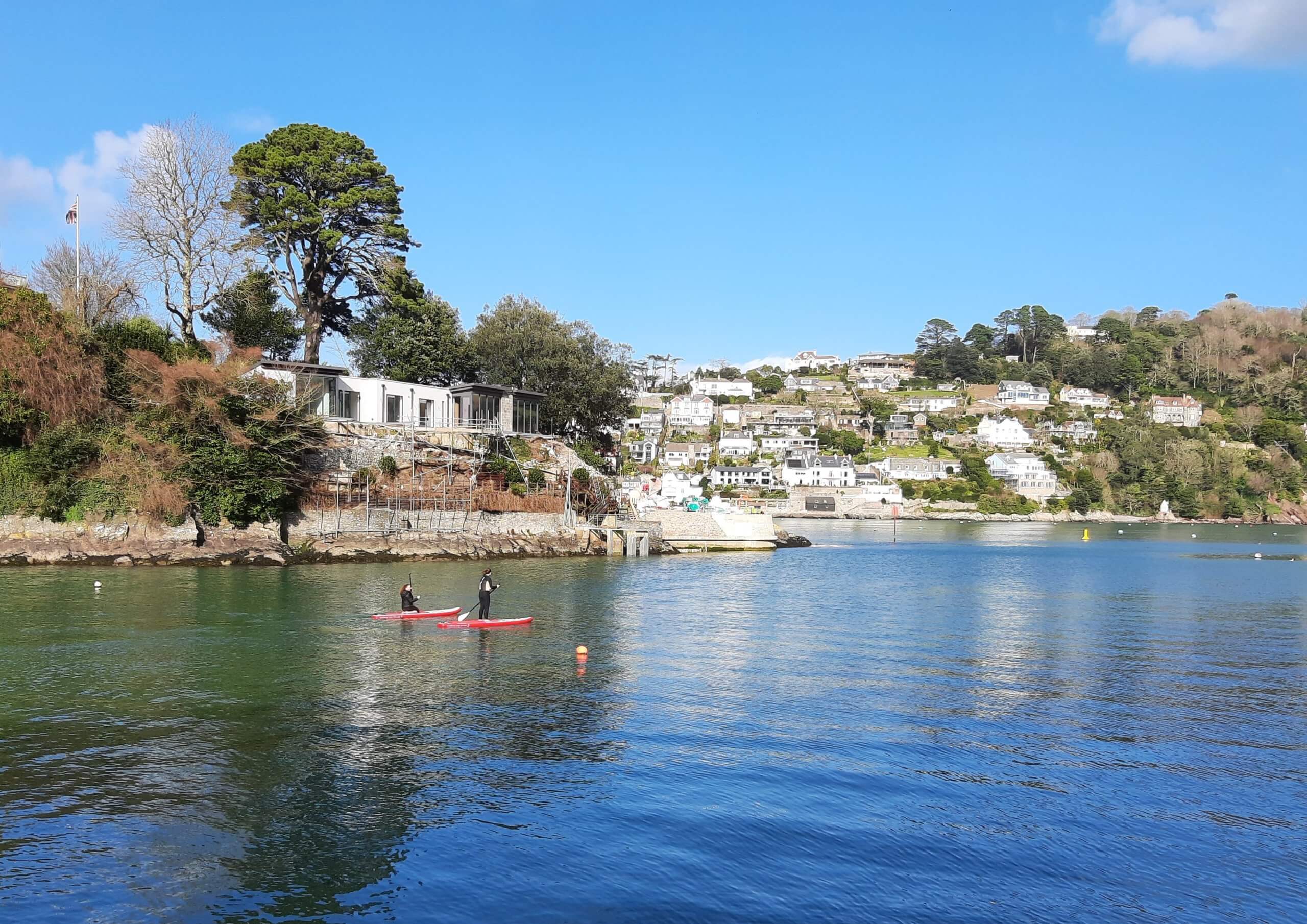 paddleboarding in dartmouth