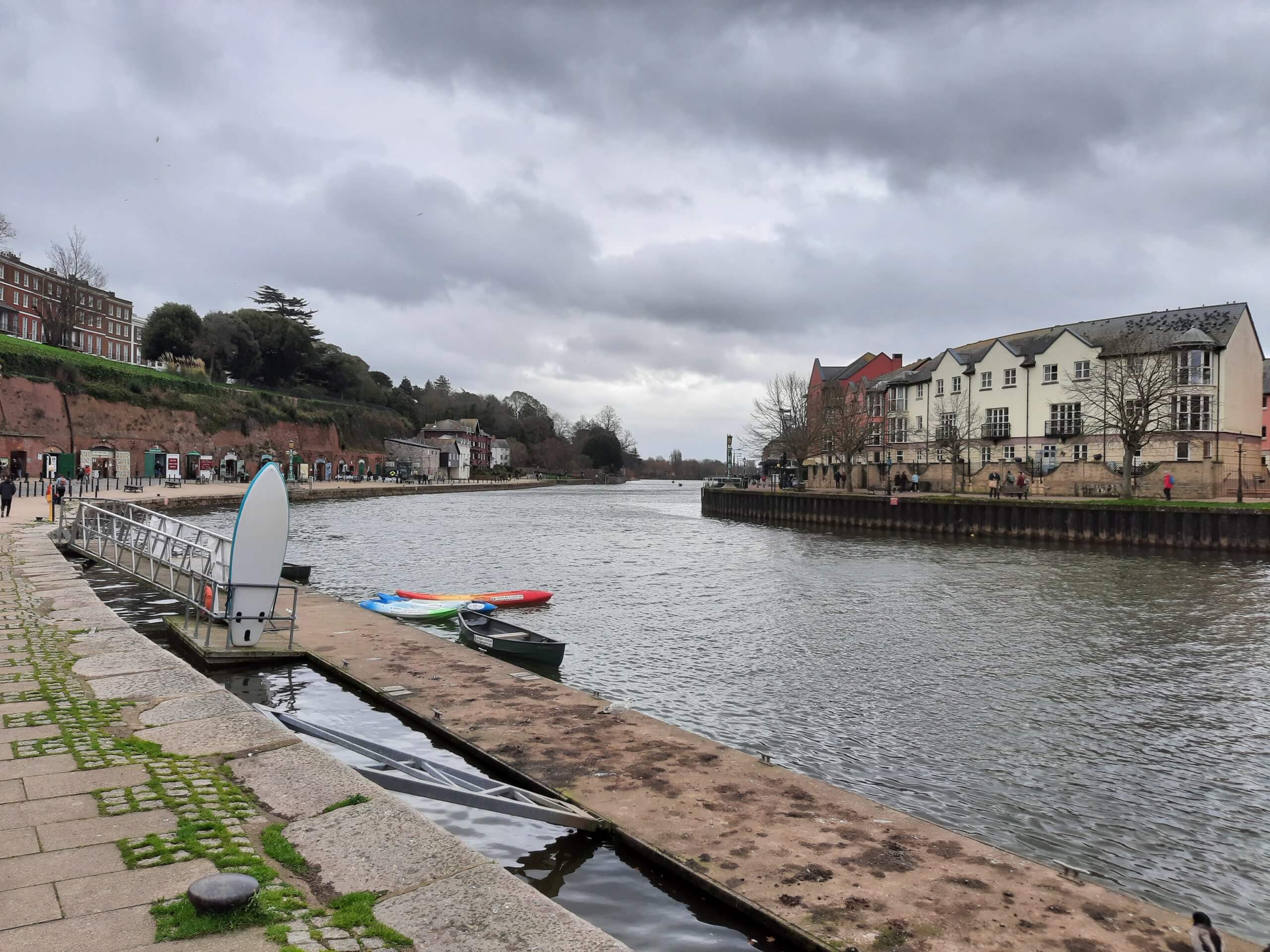 Exeter Quay paddleboarding