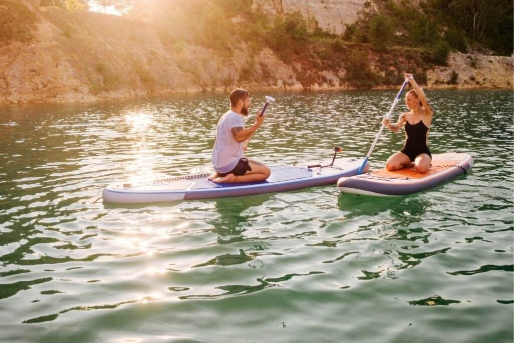 paddleboarding in england