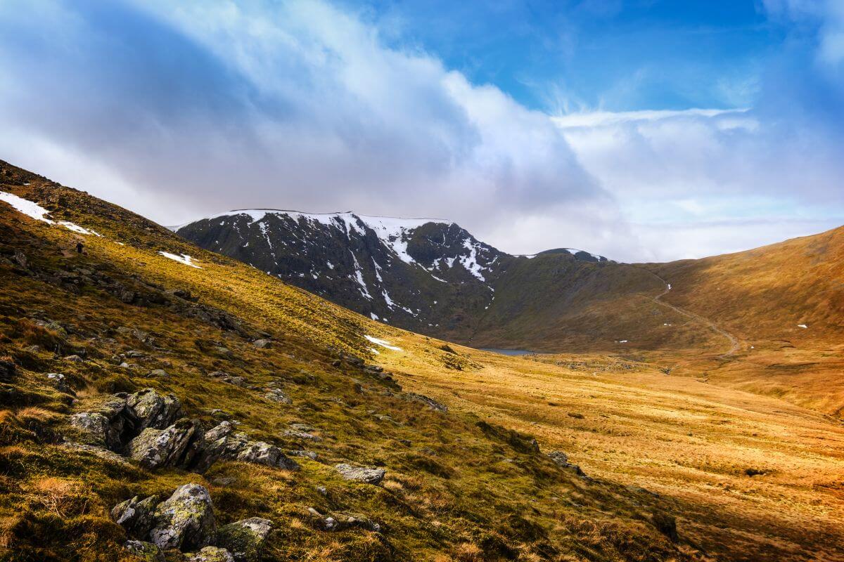 big mountains in england